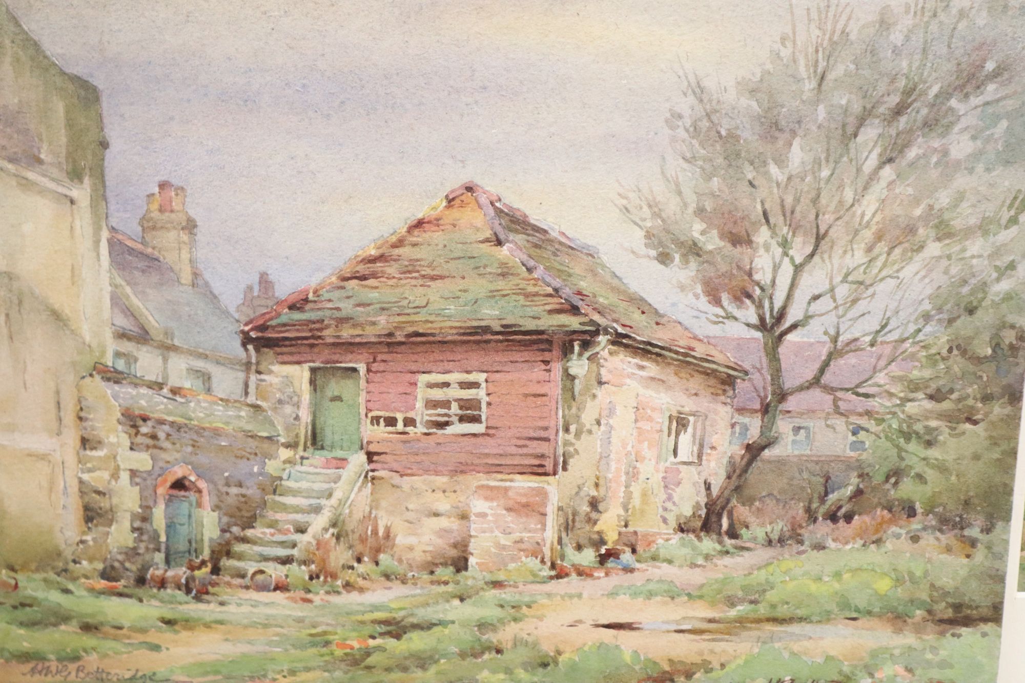 H. W. G. Betteridge (19th/20th century), five unframed watercolour drawings